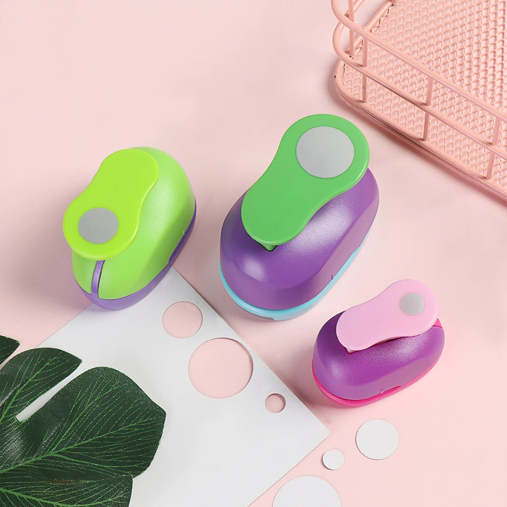 9mm 16mm 25mm Round Embossing Device Children's Educational Embossing Machine Device Manual DIY Paper Cutter paper cutter embossing maker