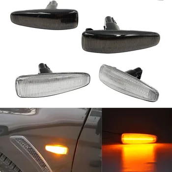 

Smoke/Clear LED Side Fender Turn Signal Light Lamp Repeater 8351A001 for Mistubishi Lancer EVO X Mirage Outlander Sport