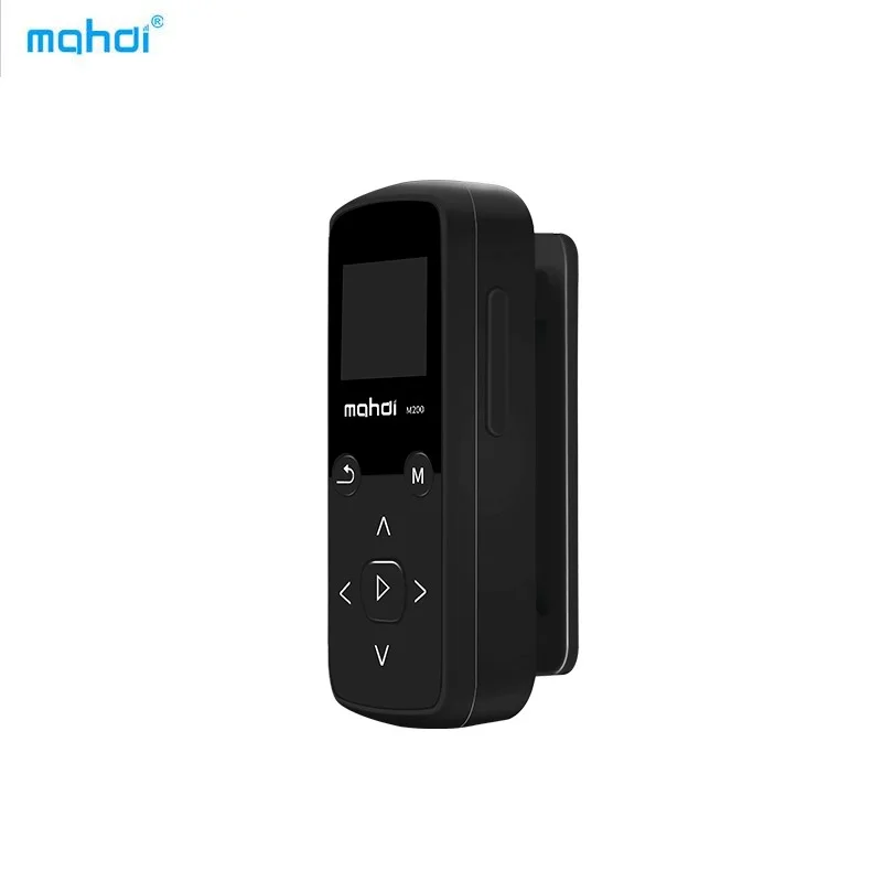 Reproductor MP3 deportivo de alta definición, MP3, 8G, Mini PMC, TF Mahdi M200, ABS, pantalla OLED de 0,96 pulgadas, Radio FM, E-book, Clip trasero