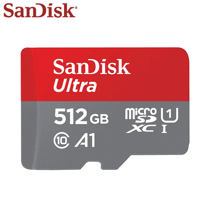 SanDisk Ʈ ޸ ī, ũ SD ī, ޴ ÷ 丮 ī, 128GB, 256GB, MicroSDXC A1, C10, TF ī, 512GB, 1TB