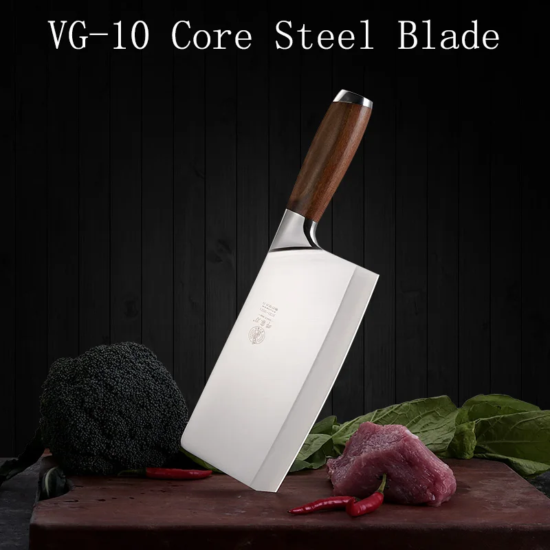 Chinese cleaver (vegetable knife), 190mm - DengJia XP05- Extra
