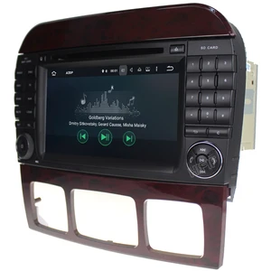 Image 5 - Android 10 7 Zoll Auto Radio Player Für Mercedes/Benz/S320/S350/S400/S500/w220/W215/C Klasse S Klasse 4G RAM 3G/4G WIFI Radio GPS