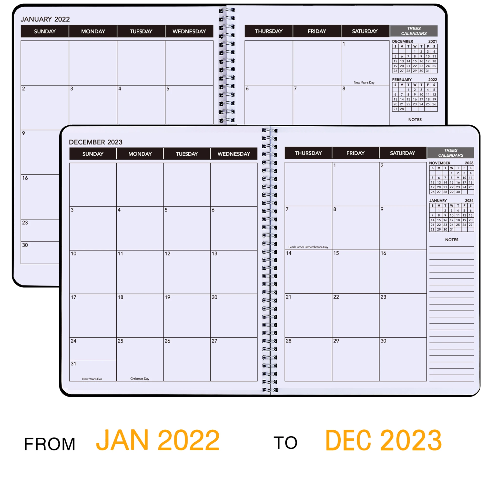 2023 Calendar Agenda Daily Calendar Planner Notebook 2022 2023 Weekly Monthly Office Agenda Organizer Time Management Personal Appointment Journal Planners Aliexpress