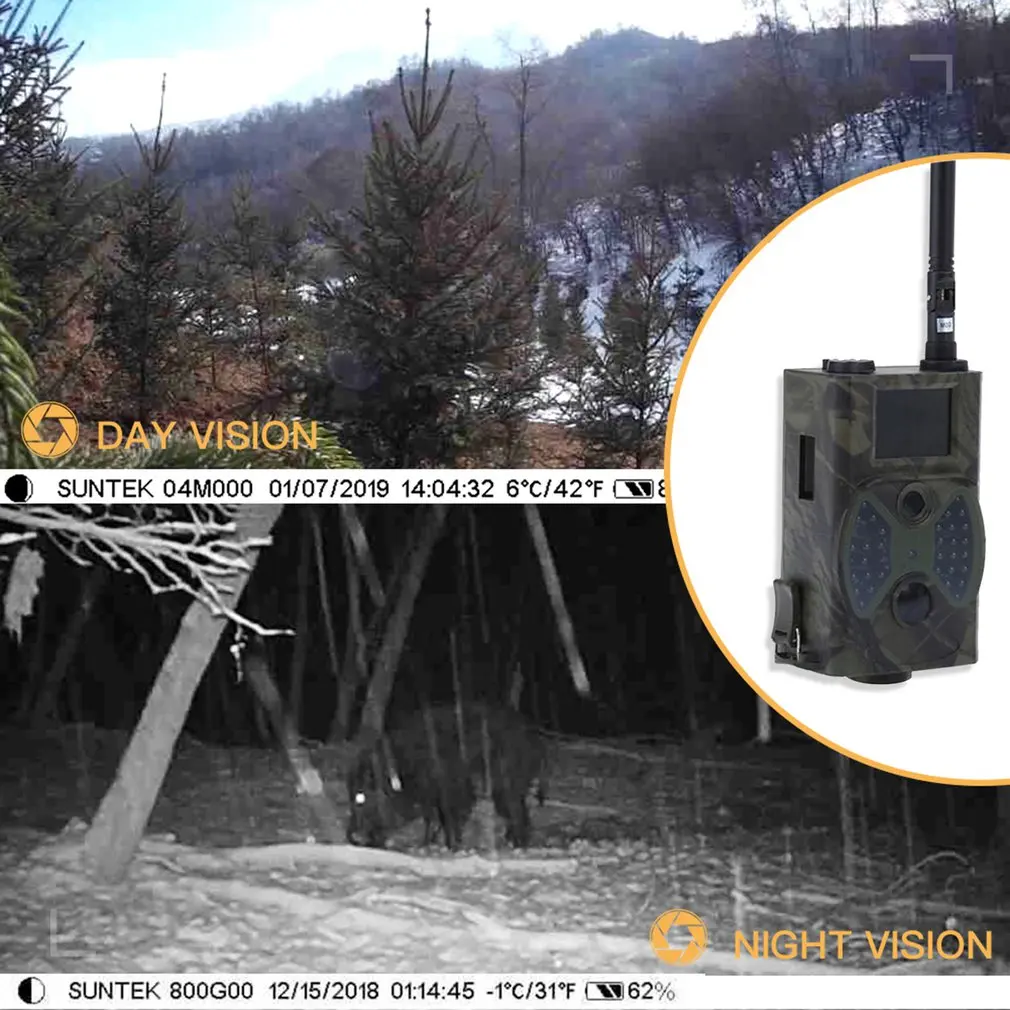 Hc-300 охотничья Водонепроницаемая камера слежения 12 миллионов пикселей 1080P Hd инфракрасная камера ночного видения дикая природа