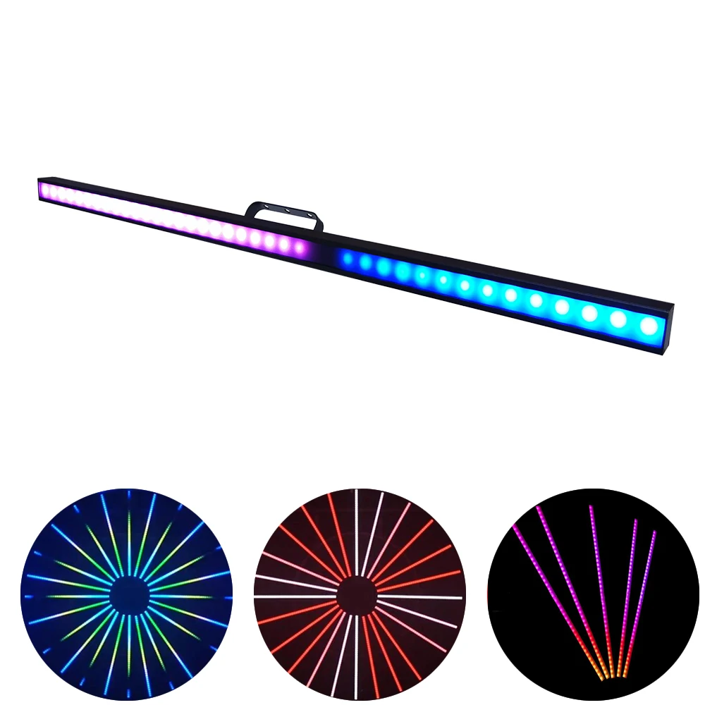 Светодиодная полоса с пиксельным управлением 40 шт. светодиодная RGB 3 в 1