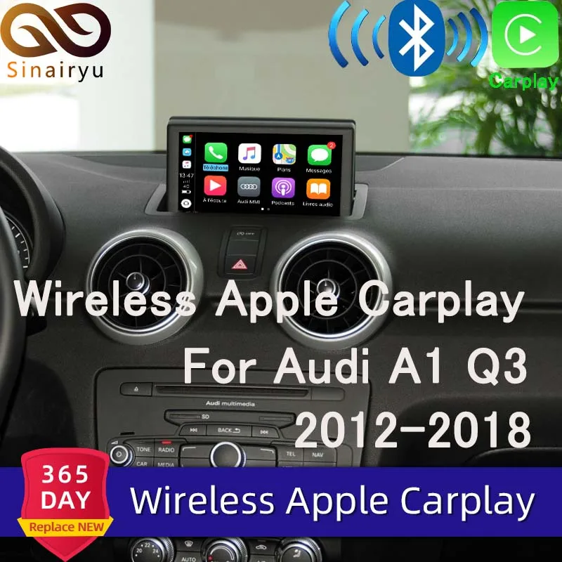 Беспроводной/проводной декодер Apple Carplay для Audi A1Q3 MMI 2013- muItimedia интерфейс CarPlay Android автоматический комплект модернизации - Цвет: A1 Q3
