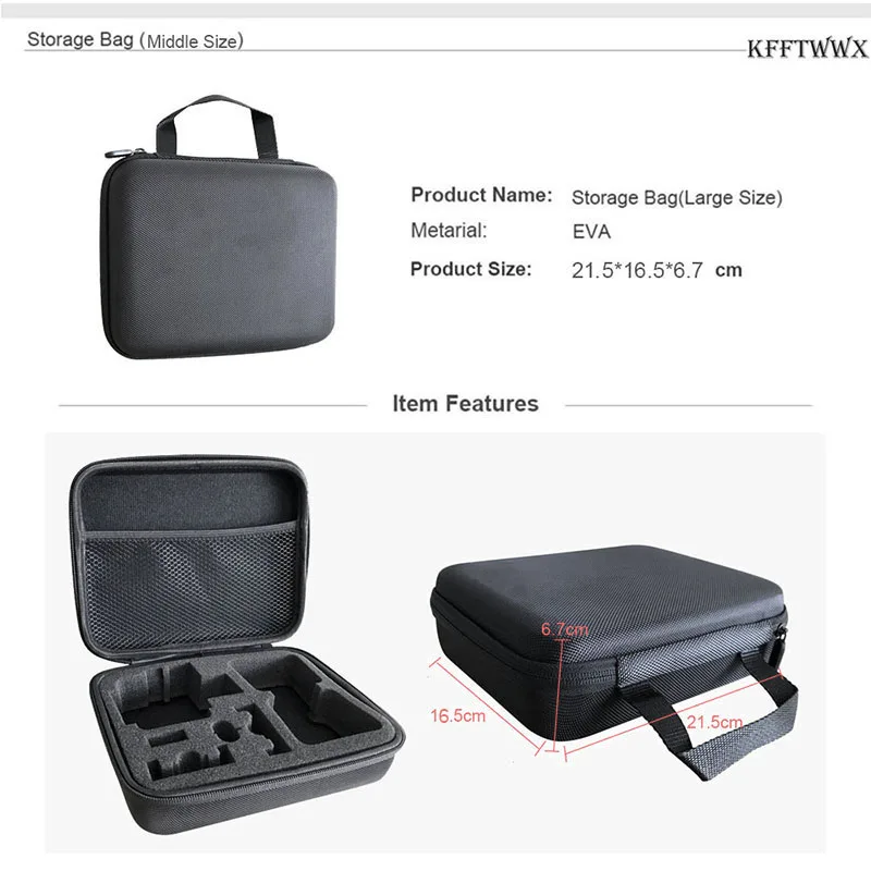 gopro accessories - carrying bag middle