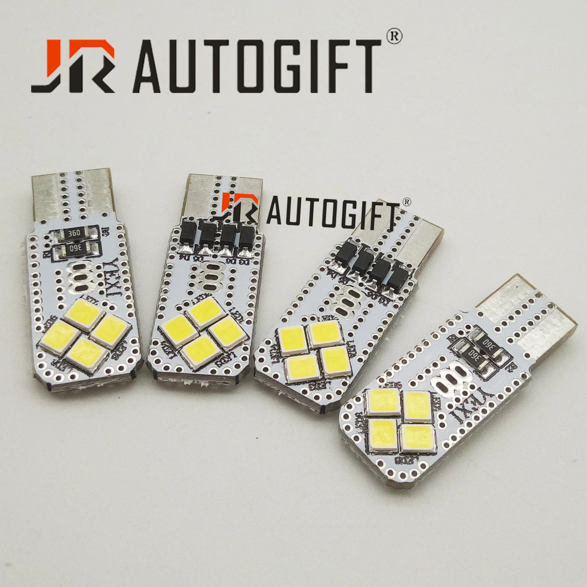 50x T10 Клин W5W 8SMD 3528 супер яркий 2835 Светодиодный неполярный автомобильный резервный фонарь задний фонарь указатели поворота автомобильный Стайлинг