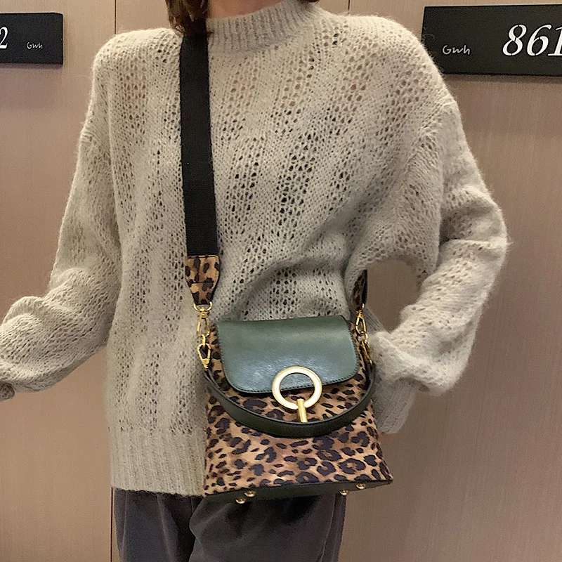 

Fashion Tote Bucket Bag Leopard Women Velour Messenger Handbags Designer Shoulder Female Bag Crossbody Luxury Handbag Lady Small