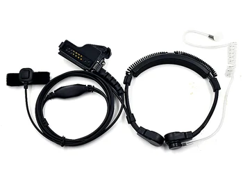 

20Pcs Finger PTT Mic Throat Microphone Headset for Motorola XTS1500 XTS2250 XTS5000 Walkie Talkie Ham Radio Transceiver New