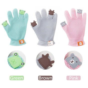 

Qianyun Hair Deshedding Brush Gloves For Cats Dogs Cleaning Hair Remove Gloves For Animals Massage Combs Bath Clean Hair Brush