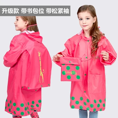 Style F Lluvia Regenmantel/детский плащ-дождевик для походов; детский плащ-дождевик для девочек; парка-дождевик для девочек; снаряжение; LZG236 - Цвет: Style F