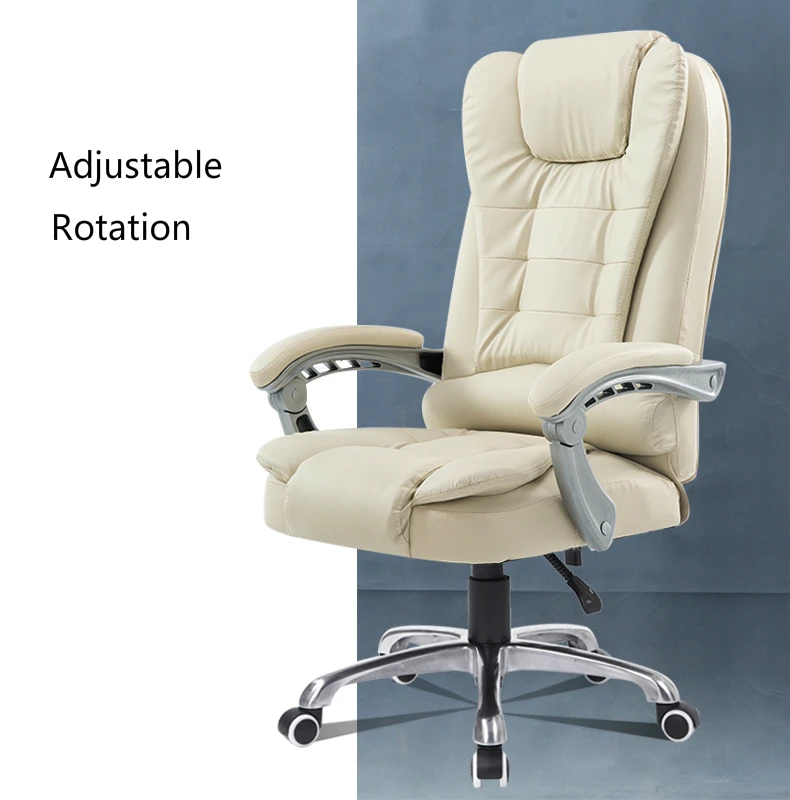 Домашнее простое компьютерное кресло, повседневное офисное кресло, массажное вращающееся кресло, удобное многофункциональное кресло с подъемником