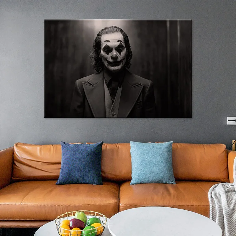 Modern Canvas Wall Art Living Room Home Decor Batman Joker Painting Print Movie Characters Poster Pictures No Frame | Дом и сад