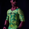 Triathlon Suit Pro Team Love The Pain Men's Green Short Sleeve Cycling Skinsuit Roupa Ciclismo Maillot Jumpsuit Bike Clothing 1