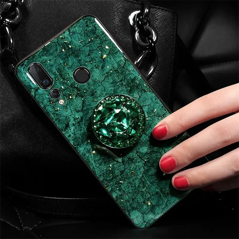 Модный мраморный Блестящий силиконовый чехол для Xiao mi 9 SE 8 Lite A1 A2 Max 2 3 Play Cover On Red GO S2