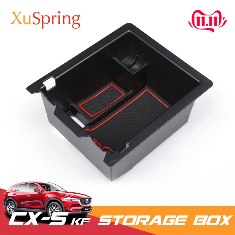 Для Mazda CX 5 CX5 2017 2018 2019 KF контейнер для хранения центральной подлокотника