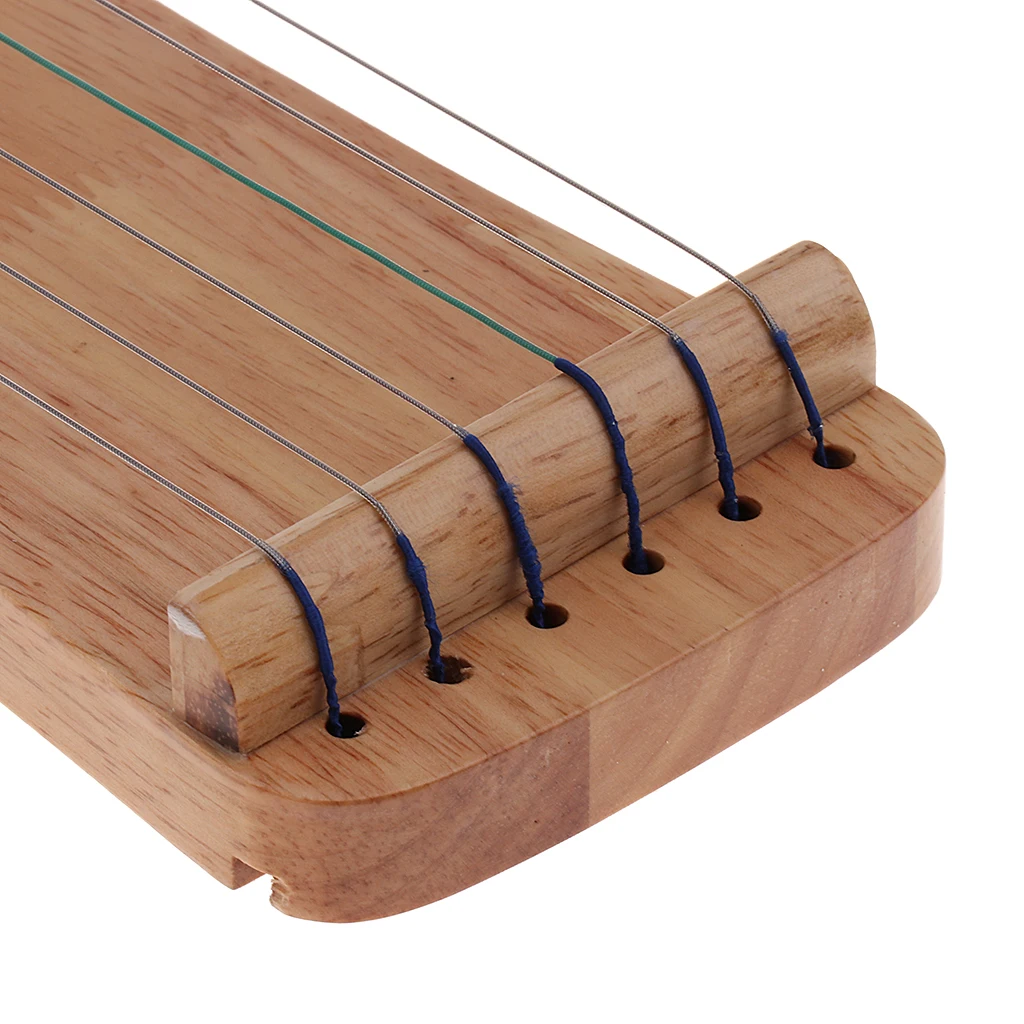 Guzheng ручной тренажер Zither практический инструмент 20,5X9,5X3 см