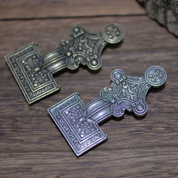 

LANGHONG 1pcs Viking Brooch Knot Fibula Brooch For Women Talisman Jewelry