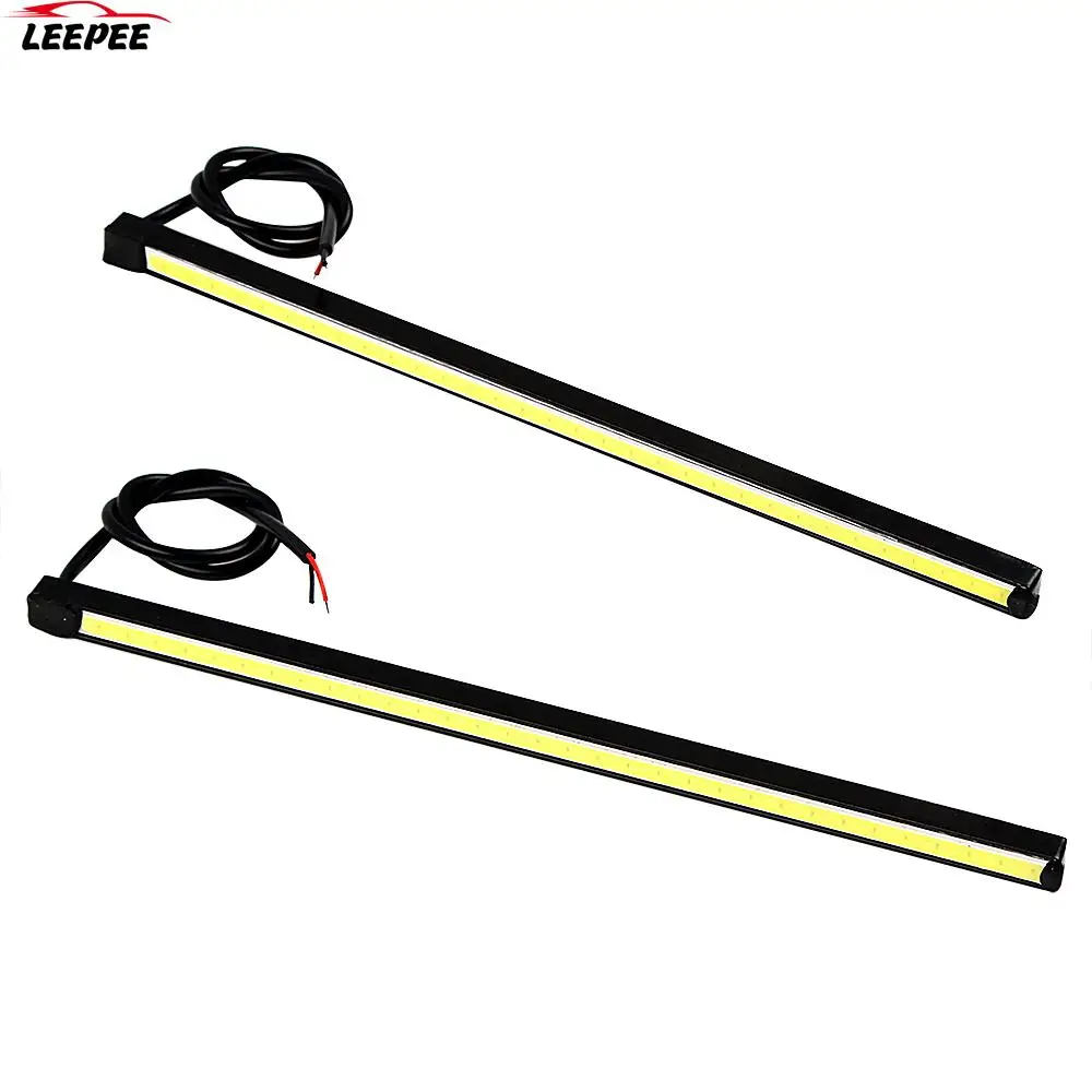 Дневные ходовые огни 20,5 см, стандарт COB, универсальные Противотуманные фары для стайлинга автомобиля, автомобильные дневные ходовые огни, 12 В, автомобильные аксессуары, освещение Дневные ходовые огни 20,5 см, стандарт COB, универсальные Противотуманные фары для стайлинга автомобиля, автомобильные дневные ходовые огни, 12 В, автомобильные аксессуары, освещение