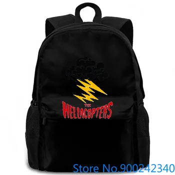 

New The Hellacopters Garage Rock Band White To Print Style Hot women men backpack laptop travel school adult student