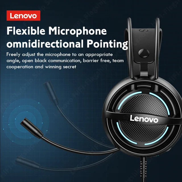 Lenovo G30 HIFI Gaming Headsets Gamer Headphones 7.1 Surround Sound 2