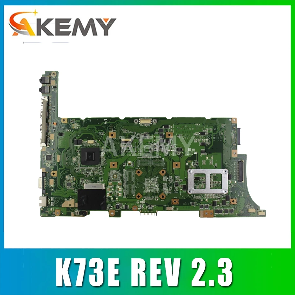 K73SD материнская плата REV2.3 HM65 ram для ASUS K73S K73E X73E K73SV ноутбука Тест 100% OK | Компьютеры и