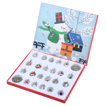 

Christmas Pendant Charms Beads Fit Bracelet Necklace DIY Jewelry Making Kit