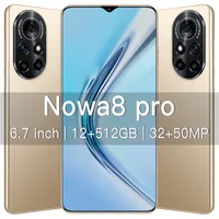 Smartphone Nowa8 Pro, versión Global, 512GB, 11 núcleos, 24 + 48MP, 5G, Android, 6,8 pulgadas, 6500mAh, Qualcomm, 2021