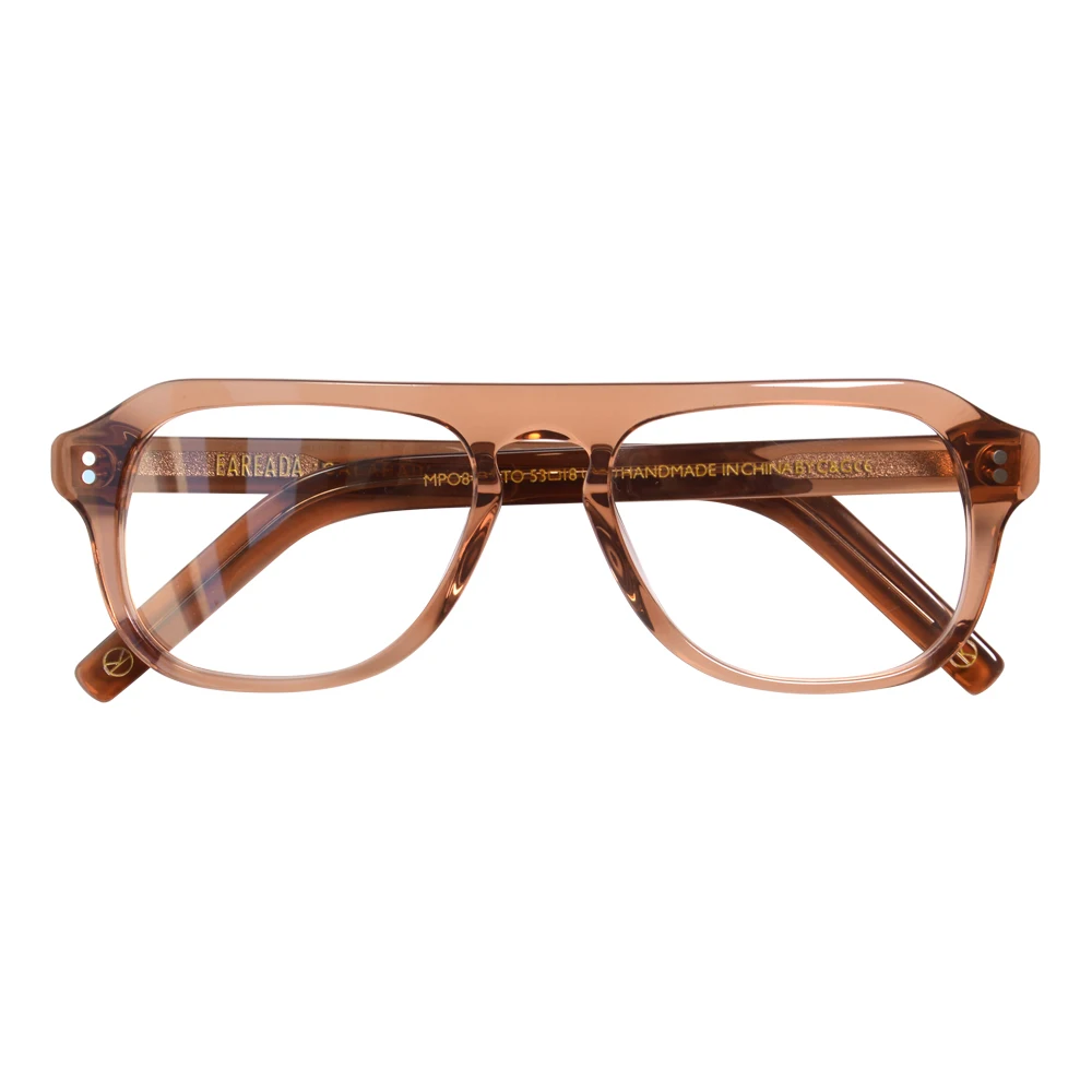 Eareada Mens Retro Aviation Eyeglasses Kingsman Glasses Frame for Men
