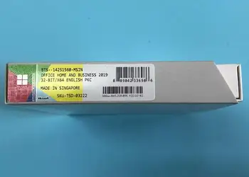 

English Microsoft Office 2019 Home and Business LIFETIME Key Activation Fast Delivery 32 64 Bit Key Card Inside No DVD