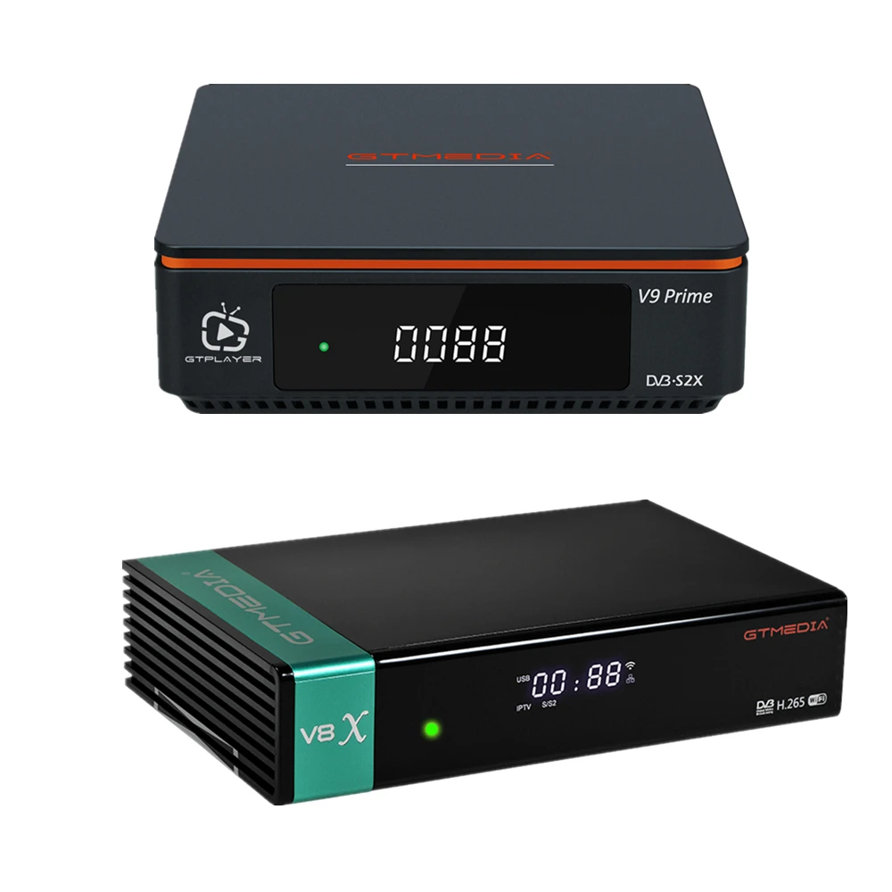 Спутниковый ресивер Gtmedia V8X Gt media V9 prime DVB-S2X встроенный Wi-Fi 1080P Full HD H2.65 цифровой