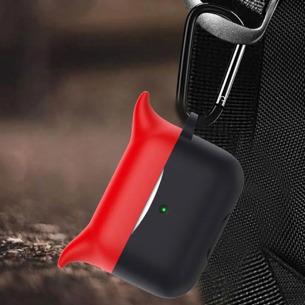 Чехол для AirPods Pro, мягкий силиконовый защитный Мини-Чехол, креативный чехол, мягкая текстура, амортизирующая
