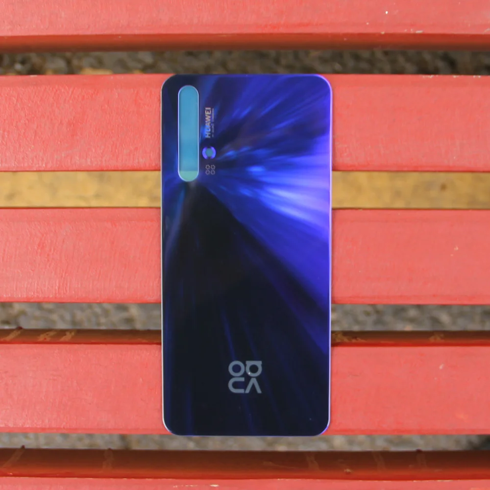 Оригинальная Задняя стеклянная крышка Huawei корпус двери чехол для Nova5T Nova 5 T задняя