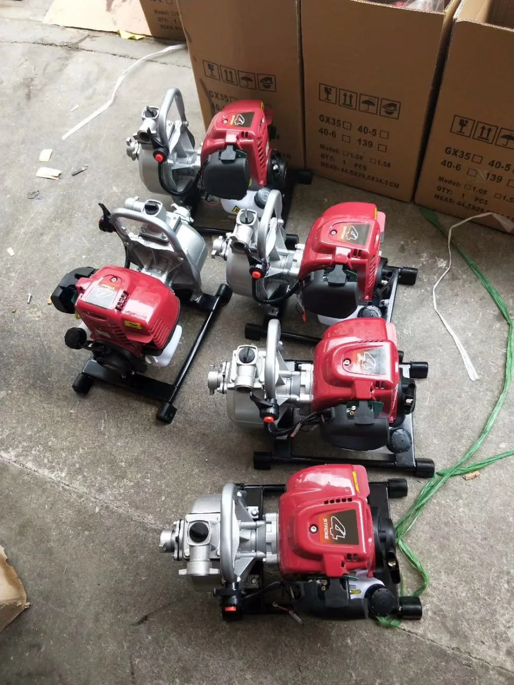 Mower pump head,weeder self-priming irrigation mini-pump,bush cutter part,1'' universal refitting pump for vegetable watering