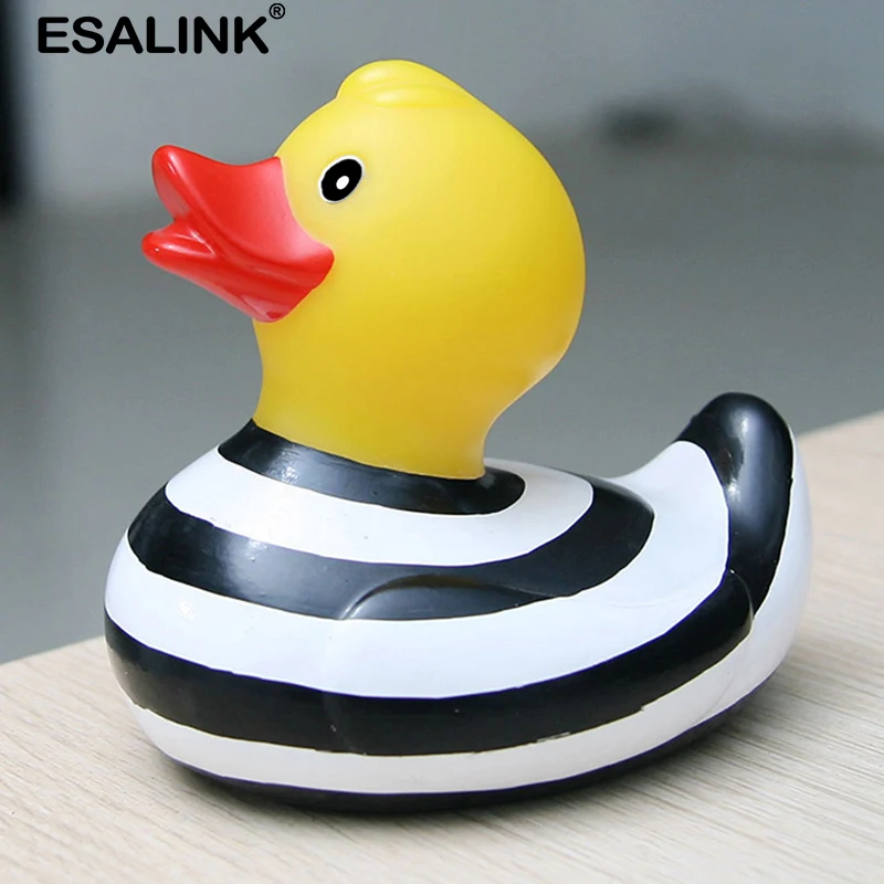 ESALINK 9 5 см детские игрушки для ванной ПВХ резиновые черно белые полосатые детей