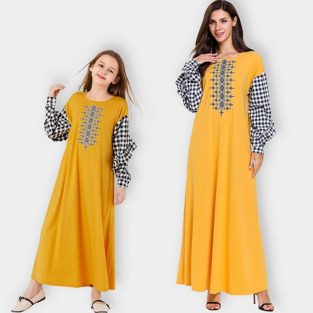 Модное женское мусульманское платье, Повседневная Исламская одежда, марокканский кафтан 4XL, вышивка, большие размеры, платье из Дубая, abaya