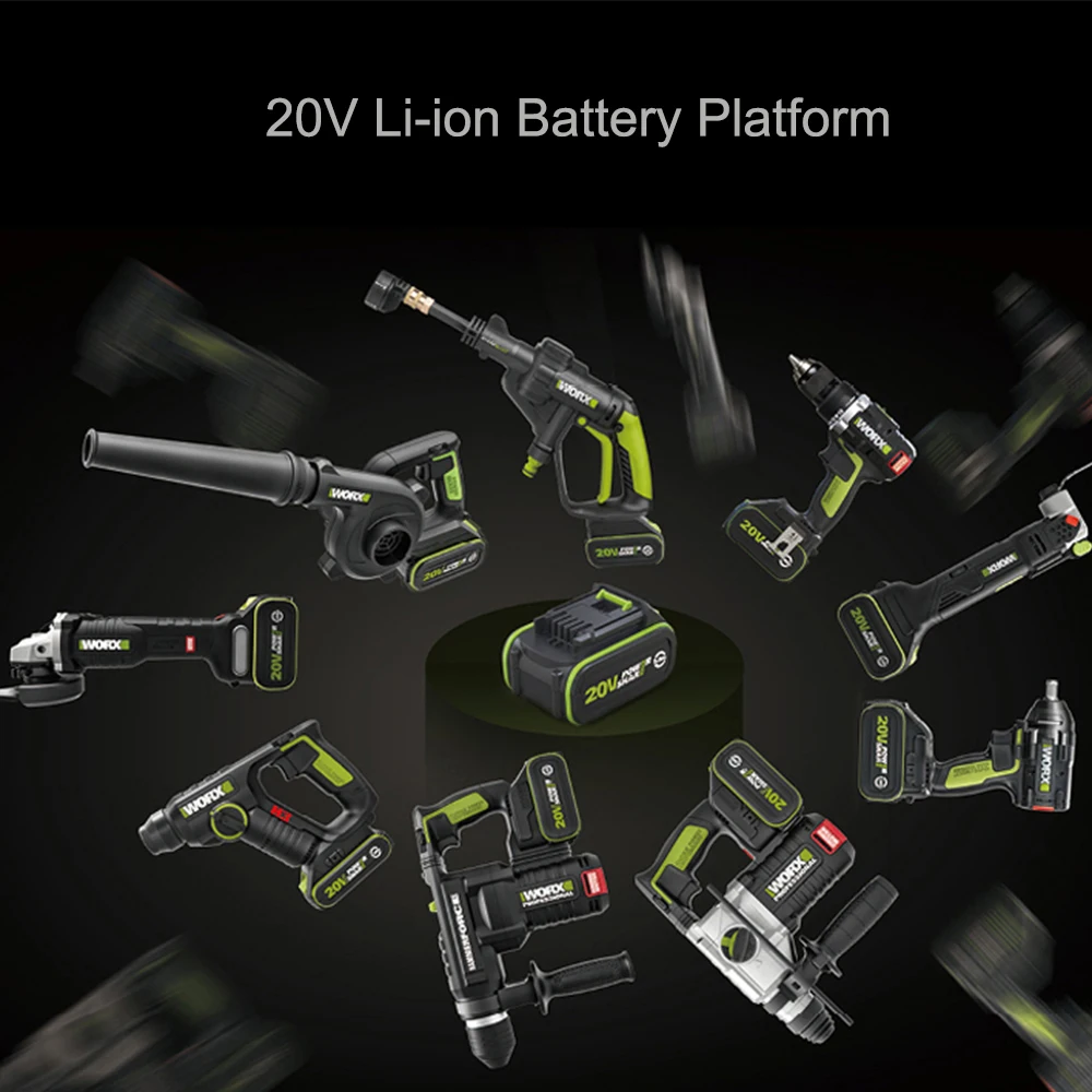 WORX 20V MAX Lith Ion бесщеточный Электрический ударный гайковерт wu278 максимальный