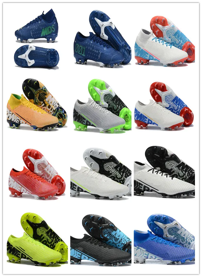 

2019 top quality mens soccer shoes XIII Elite FG soccer cleats outdoor football boots Superfly VII 360 Elite FG 6.5-11