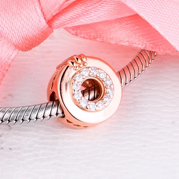 

CKK Fit Pandora Bracelet Logo & Crown O Charms Silver 925 Original Beads for Jewelry Making Sterling DIY