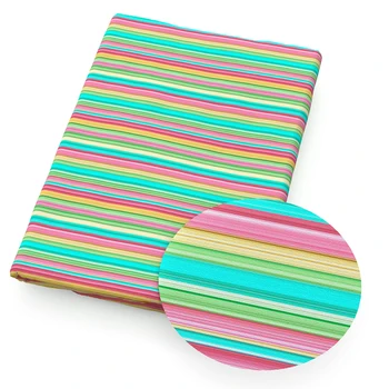 

David accessories 50*145cm Stripe Dot Grid 100% Cotton Fabric Sewing Quilting Fabrics Quality for Needlework Fabric,c11052