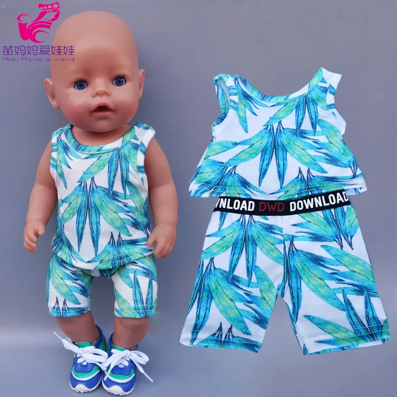 17 дюймовая кукла bebe мягкая brillaint цветная 18 дюймов девочка одежда пижамный