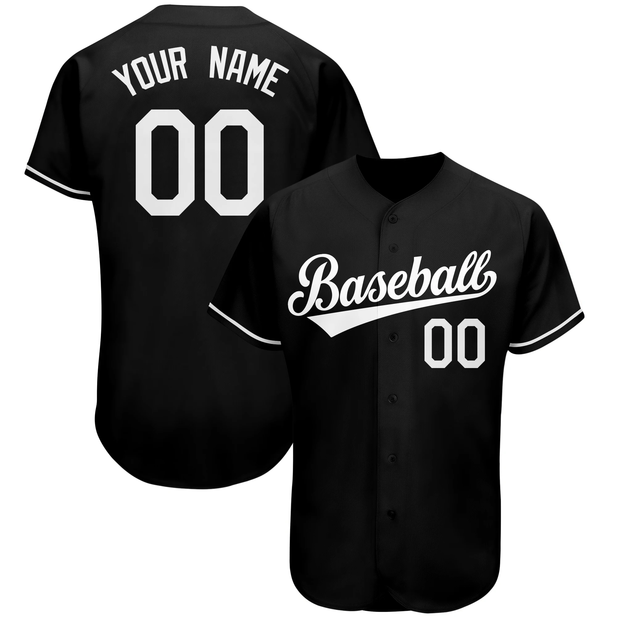 Mesh Baseball Jersey for Sporting,Personalize Embroidery Baseball Jerseys Button Down,Designing Mesh Shirts V-Neck