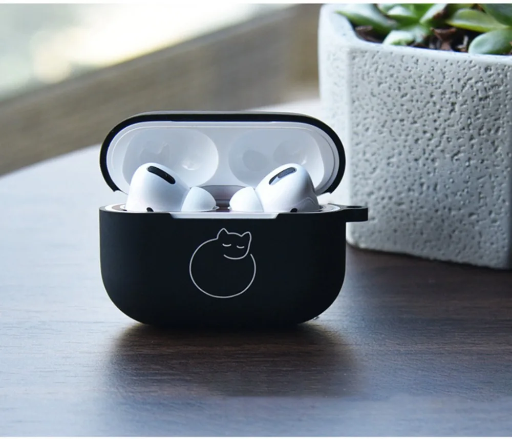 For Apple AirPods Pro Case Cartoon Cute Pattern box Shell Earphone Case For Air pods Pro 3 Cover soft Silicone Protective Fundas (26)