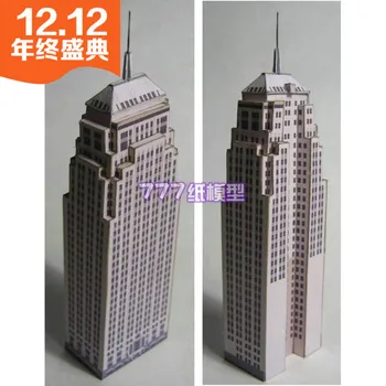 

City Building 53 Business Building Office Building Residential Building 3D Paper Model Children Handmade Educational Toys