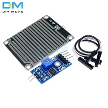 Kar yağmur damlaları algılama sensörü kartı modülü yağmur hava modülü nem Arduino için hava durumu monitörü yüksek duyarlı