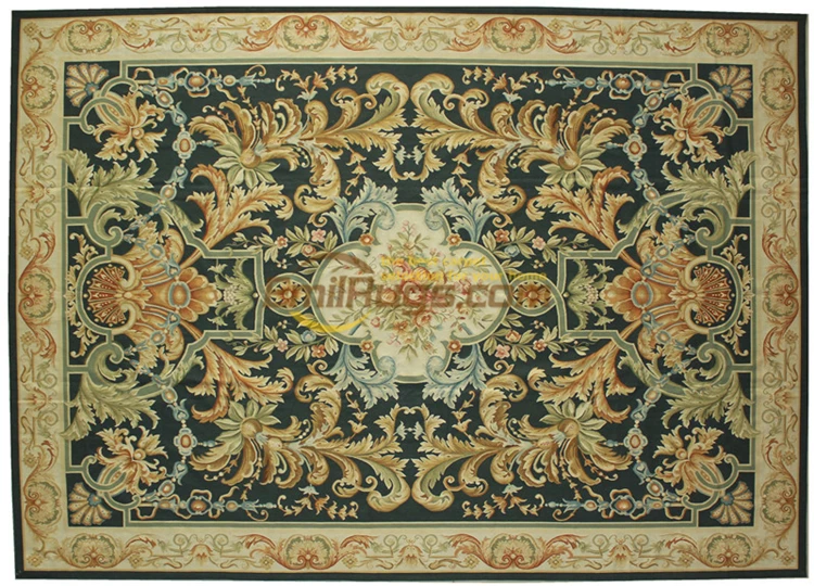 Французский aubusson коврики для гостиной, гостиной, бытовой, чистая гостиная gc88aubyg2