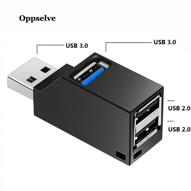 USB 3.0 محور محول موسع صندوق صغير الخائن 3 منافذ لأجهزة الكمبيوتر المحمول ماك بوك الهاتف المحمول عالية السرعة U قارئ القرص ل شاومي 1