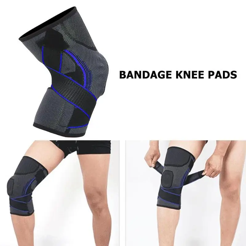 Прочный Kneepad Классический Нежный хит цвет регулируемый спортивный наколенник s "дышащая" Поддержка компрессионный наколенник колодки рукава