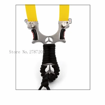 

High precision laser slingshot high power stainless steel slingshot hunting and rubber band outdoor shooting competition